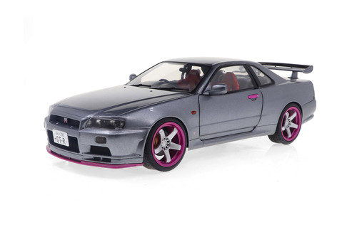 1999 Nissan Skyline (R34) GT-R, Midnight Purple - Solido S1804303