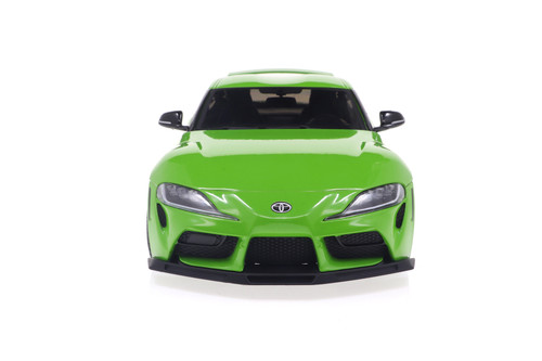 2023 Toyota GR Supra Streetfighter, Wazabi Green - Solido S1809004 - 1/18 Scale Diecast Model Toy Car