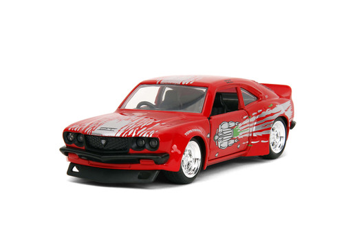 1974 Mazda RX-3, Red with Gold - Jada 99775DP1 - 1/24 scale
