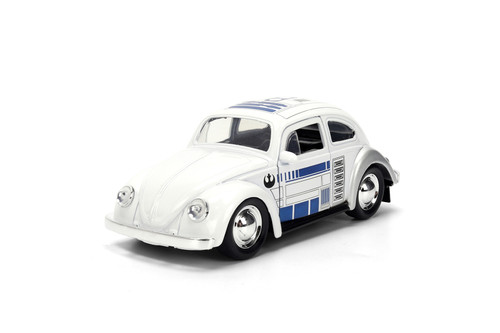 1959 Volkswagen Drag Beetle w/R2-D2 Figure, Star Wars - Jada Toys