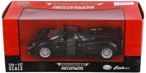 Pagani Zonda C12 w/Sunroof, Black - Showcasts® 77272BK - 1/24 Scale Diecast Model Toy Car
