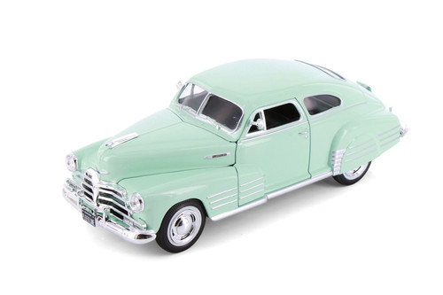 1948 Chevy Fleetline Aerosedan, Green - Showcasts 37921 - 1/25 Scale Diecast Model Toy Car