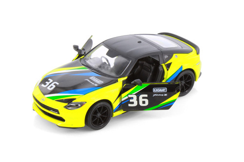 2023 Nissan Fairlady Z Customized Edition, Yellow - Kinsmart 5443D