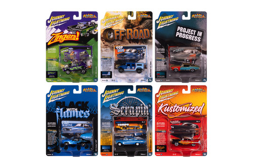 Box of 6 Street Freaks 2025 Release 1 Set B, Assortment - RC2 JLSF027/48B - 1/64 Sale Diecast Model Toy Cars