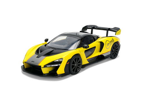 McLaren Senna "8-PAS Racing", Yellow/Black - Jada Toys 36484 - 1/24 Scale Diecast Model Toy Car