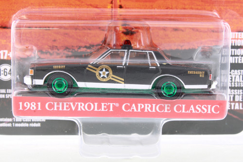 GREEN MACHINE 1981 Chevy Caprice Classic, Thelma & Louise  - Greenlight 44945B/48 - 1/64 scale Diecast Car