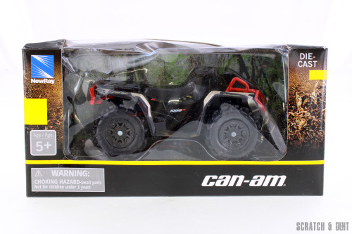 CAN-AM Maverick X3, Triple Black - New Ray 58193B - 1/18 scale