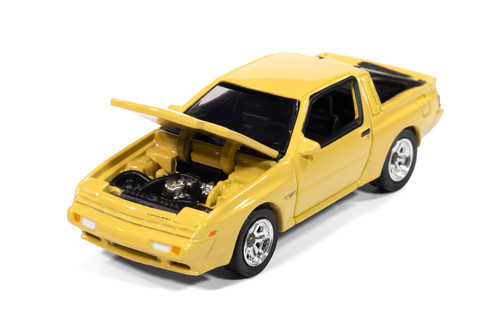 1988 Chrysler Conquest TSi, San Marino Yellow - Auto World AW64502/12B - 1/64 Scale Diecast Model Toy Car