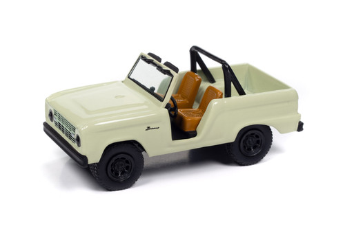 1967 Ford Bronco, Glen Green - Johnny Lightning JLCG033/48B - 1/64 Scale Diecast Model Toy Car
