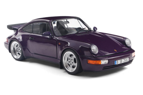 1990 Porsche 964 911 3.8 RS, Yellow - Solido S1803401 - 1/18 scale