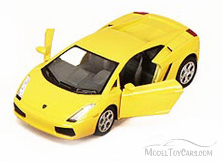 Lamborghini Gallardo Sports Car, Yellow - Kinsmart 5098D - 1/32 scale Diecast Model Toy Car (Brand New, but NOT IN BOX)