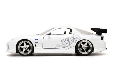 1993 Mazda RX-7 "HKS" 25th Anniversary Series, Fast & Furious - Jada Toys 32588 - 1/32 Scale Diecast Model Toy Car