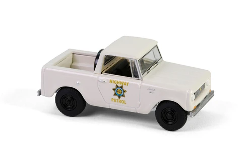 1964 International Harvester Scout - California Highway Patrol, Cream/Ivory - Greenlight 43040B/48 - 1/64 Scale Diecast Model Toy Car