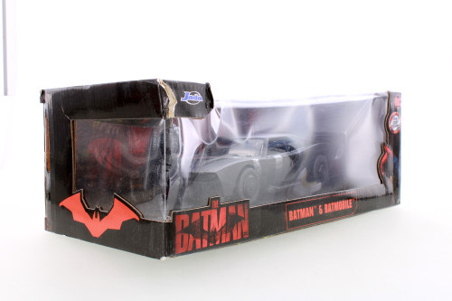Batmobile with Batman Figure, The Batman - Jada Toys R-23865 - 1/24 scale Diecast Model Toy Car