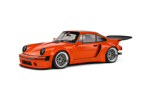 2022 Porsche 911 KS-R, Orange - Solido S1810501 - 1/18 Scale Diecast Model Toy Car