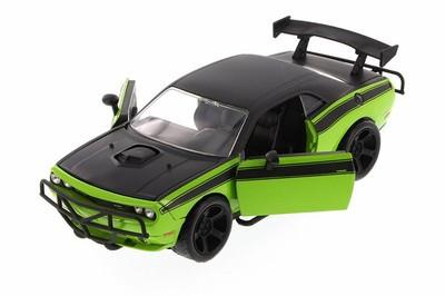 Fast & Furious Letty's Dodge Challenger SRT8 Off Road, Green - Jada Toys 97140 - 1/32 Scale Diecast Model Toy Car