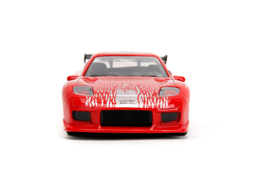 Dom's Mazda RX-7 F8 'The Fate of the Furious Movie, Red -  98377 - 1/32 Scale Diecast Model Toy Car