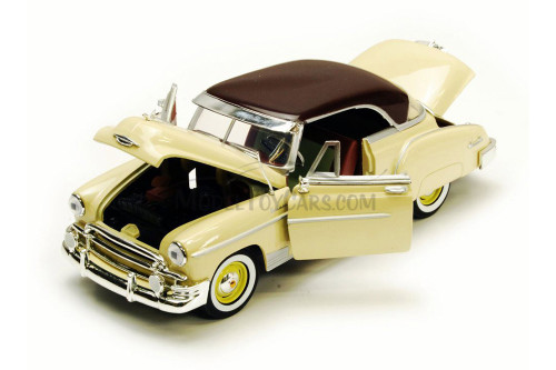 1950 Chevy Bel AirWith Brown Roof - Motormax Premium American 73268 - 1/24 Scale Diecast Model Car