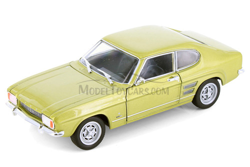 1969 Ford Capri Hard Top, Red - Welly 24069/4D - 1/24 Scale