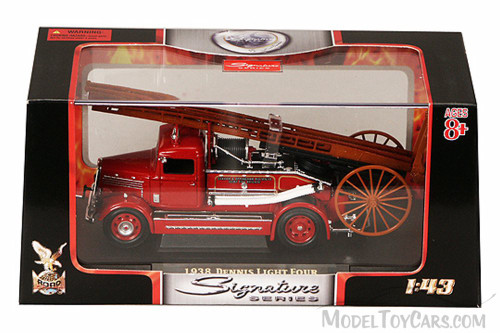 1923 Maxim C1 Fire Engine H.F.D., Red - Yatming 43002 - 1/43 Scale