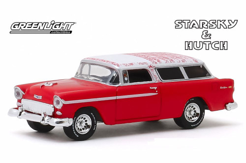 1955 Chevy Nomad, Green - Greenlight 29930B/48 - 1/64 scale