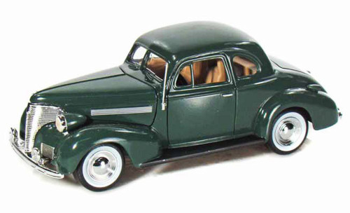 1939 Chevy Coupe, Black - Showcasts 73247 - 1/24 scale Diecast