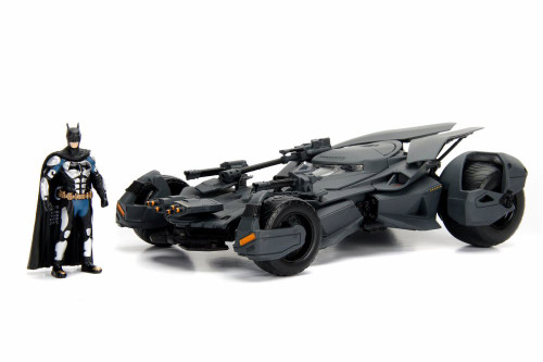 Batman Batmobile Diecast Toy Car Package - Three 1/24 Scale Diecast Model Cars