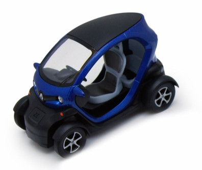 Renault Twizy, Blue - Kinsmart 5111D - 5" Diecast Model Toy Car (Brand New, but NOT IN BOX)