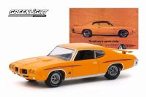 1970 Pontiac GTO Judge, 'The Right Way To Appoint A Judge' BFGoodrich Vintage Ad Car - Greenlight 30138/48 - 1/64 scale Diecast Model Toy Car