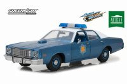1975 Plymouth Fury Police Pursuit, Smokey and the Bandit - Greenlight 19044 - 1/18 Scale Diecast Model Toy Car