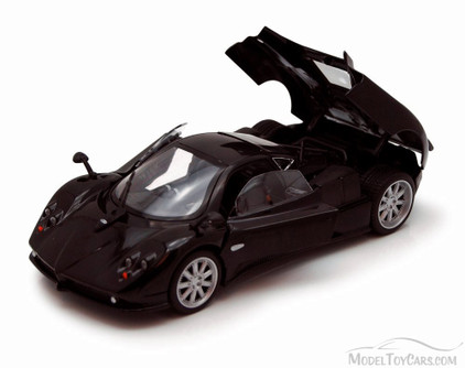 Pagani Zonda F, Black - Motor Max 73369/6 - 1/24 Scale Diecast Model Toy Car
