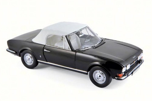 1970 Peugeot 504 Cabriolet, Orange - Norev 184826 - 1/18 Scale