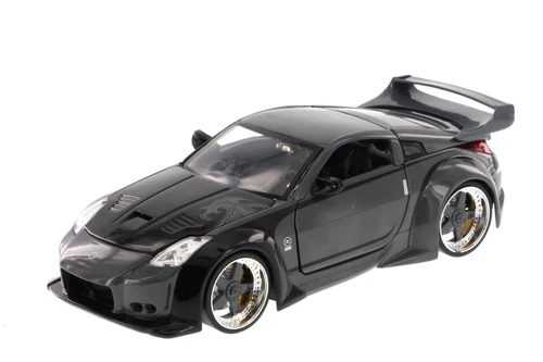 Fast & Furious D.K.'s 2006 Nissan 350Z , Gray with -  97172 - 1/24 Scale Diecast Model Toy Car