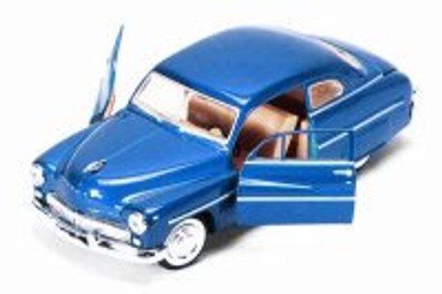 1949 Mercury Coupe, Blue - Showcasts 73225AC/BU - 1/24 scale Diecast Model Toy Car