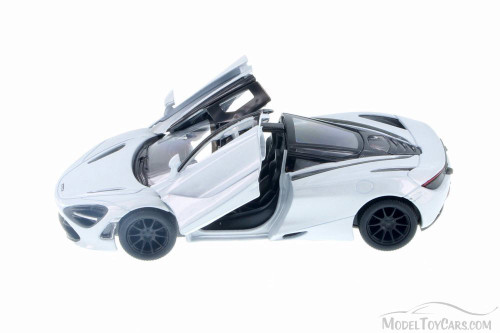 McLaren 720S, Pearl White - Kinsmart 5403D - 1/36 Scale Diecast Model Toy Car