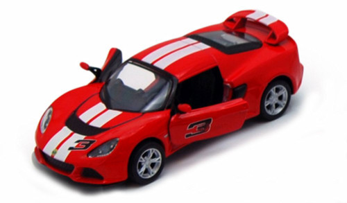 2012 Lotus Exige S #3, Red - Kinsmart 5361D - 1/32 scale Diecast