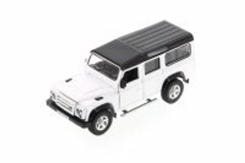 Land Rover Defender SUV, White - Showcasts 555006 - Diecast Model Toy Car