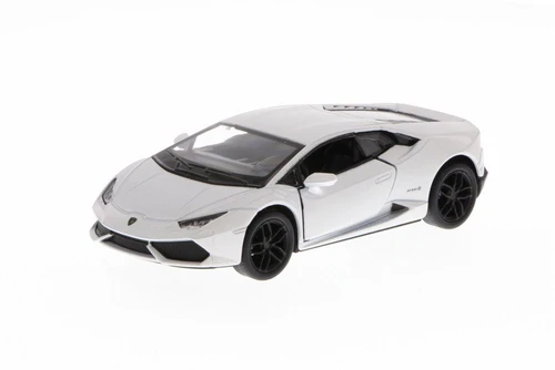 Lamborghini Huracan LP610-4, White - Kinsmart 5382D - 1/36 Scale Diecast Model Toy Car