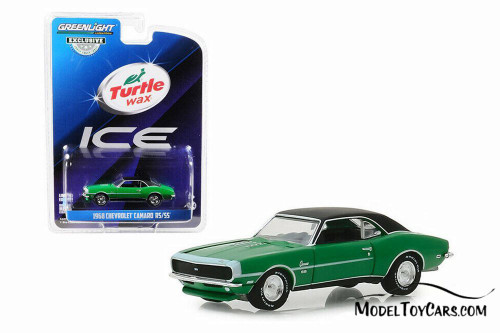 1968 Chevy Camaro RS/SS, Turtle Wax - Greenlight 30018/48 - 1/64 Scale Diecast Model Toy Car