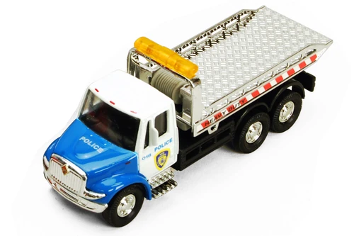 Intl Police Rollback Tow  2106BKG - 5.25 Inch  Diecast Model  (1 car, no box)