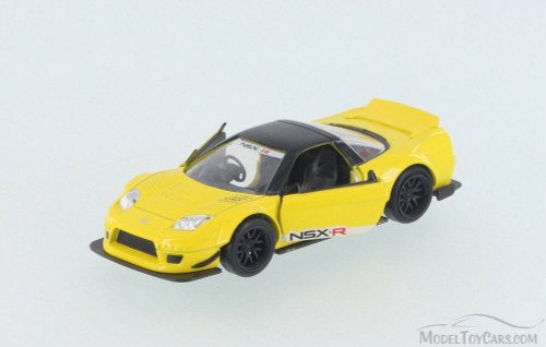 2002 Honda NSX Wide Body, Yellow - Jada 98561DP1 - 1/32 Scale Diecast Model Toy Car
