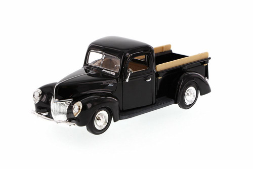 1940 Ford Pick-up Truck, Black - Showcasts 73234 - 1/24 Scale Diecast Model Toy Car (Brand New, but NOT IN BOX)