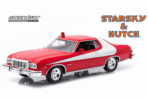 Replique - Starsky & Hutch 1976 Ford Gran Torino (Weathered Version) 1/24  métal