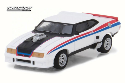 1973 Ford Falcon XB Custom, Orange w/Black Stripes - Greenlight