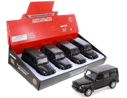Mercedes-Benz G Class Wagon Hard Top, Black - Welly 24012/4D - 1/24 scale Diecast Model Toy Car