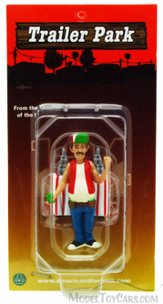 Trailer Park Figures Series 1 Carnie Barney, American Diorama Figurine 23975 - 1/24 scale