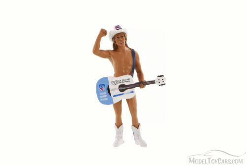 Naked Cowboy Figurine, American Diorama 23936 - 1/18 Scale Hobby Accessory