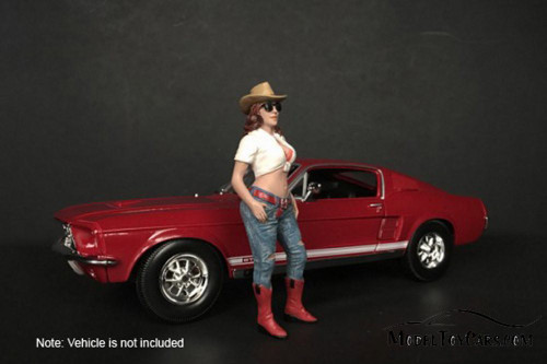 The Western Style I, Blue and White - American Diorama 38201 - 1/18 Figurine - Diorama Accessory