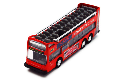 Las Vegas 6' Double Decker Sightseeing Bus, Red - 2168DLV Las Vegas 6' Double Decker Sightseeing Bus, Red - 2168DLV