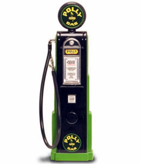 Digital Gas Pump Polly Gas, Black - Yatming 98781 - 1/18 scale diecast model